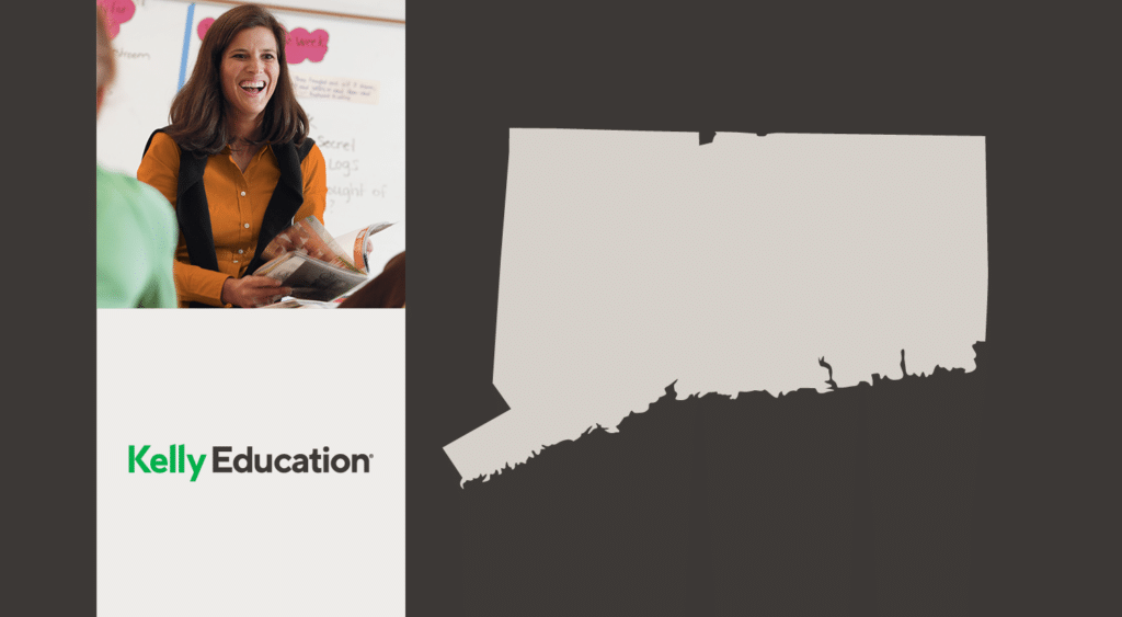 How to become a substitute teacher in Connecticut - Map.